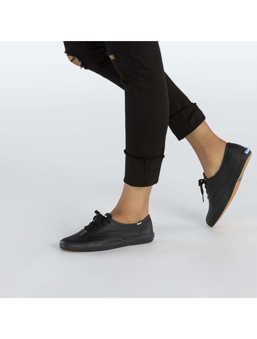Keds Women's Champion Original Leather Lace-Up Sneaker