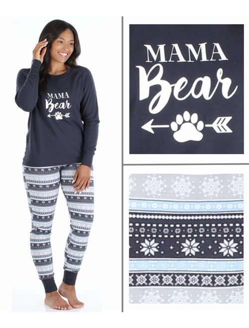 Sleepyheads Matching Family Christmas Pajama Sets, Bear