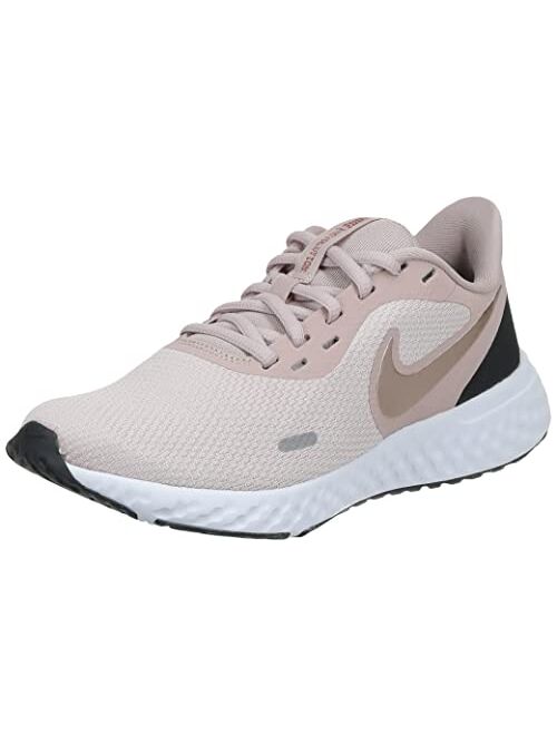 Nike Women's Revolution 5 Mesh Lace Up Running Shoe