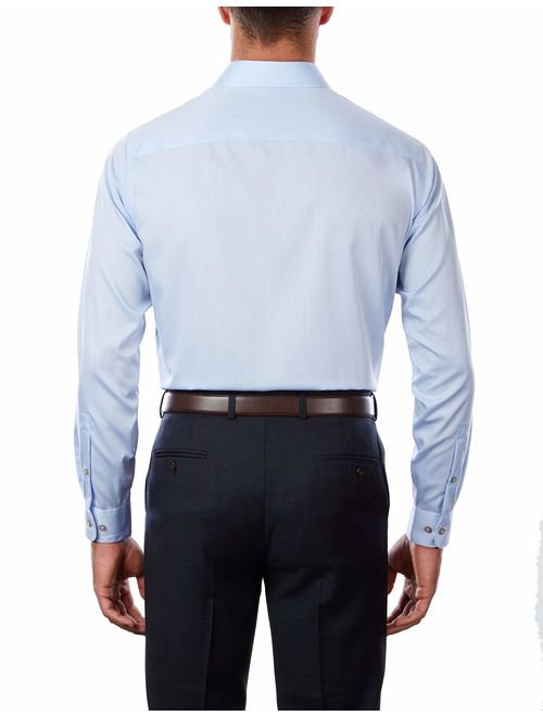 Calvin Klein Men's Regular Fit Long Sleeve Non Iron Dress Shirt 