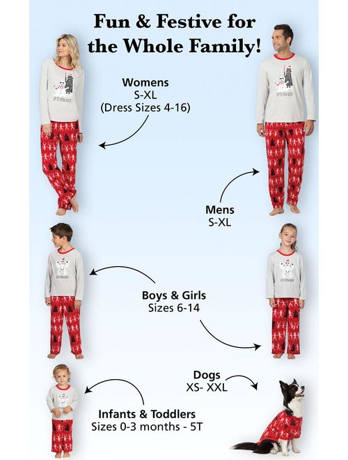 PajamaGram Star Wars Christmas Pajamas - Family PJs Christmas Sets, Red