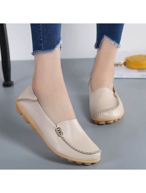 VenusCelia Womens Breathable Comfort Walking Office Flat Loafer 