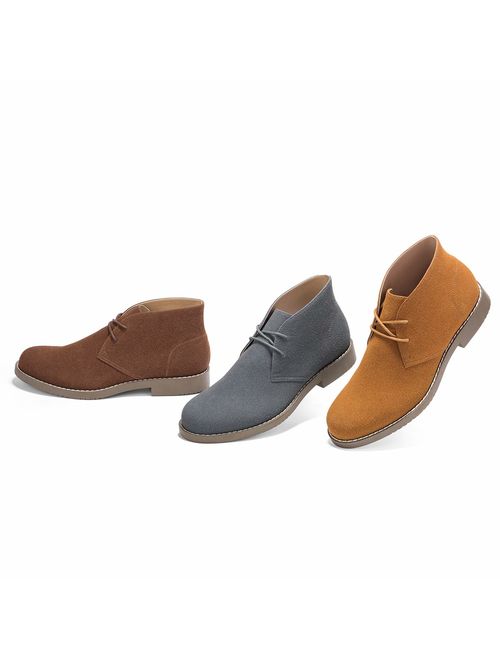 GOLAIMAN Men's Chukka Boots Casual Suede Desert Shoes