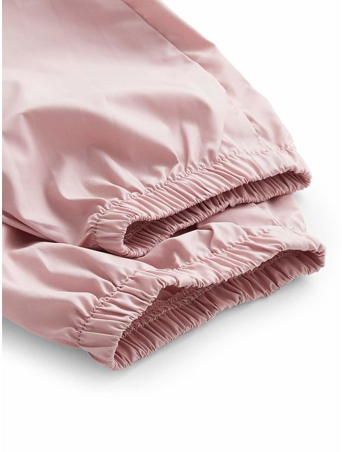 SweatyRocks Women's Casual Color Block Drawstring Hooded Windbreaker Jacket