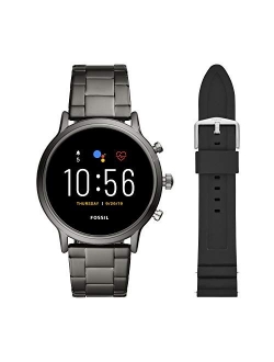 Gen 5 Carlyle HR Black Silicone Band Smart Watch - FTW4025