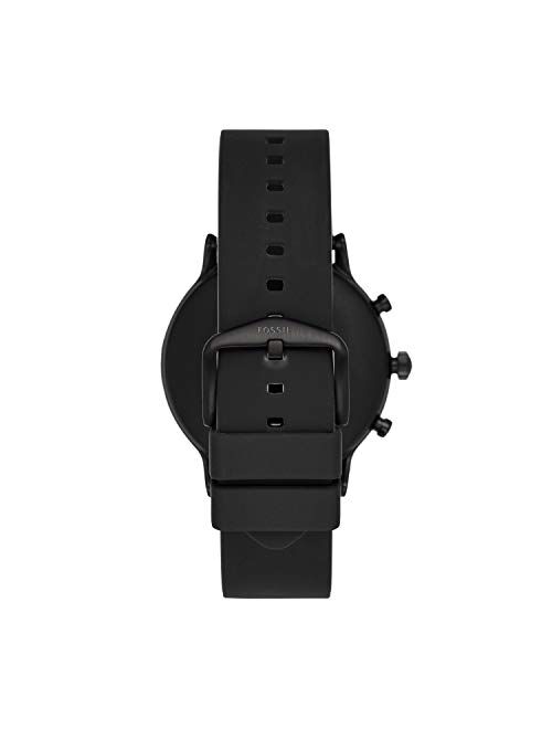 Fossil Gen 5 Carlyle HR Black Silicone Band Smart Watch - FTW4025