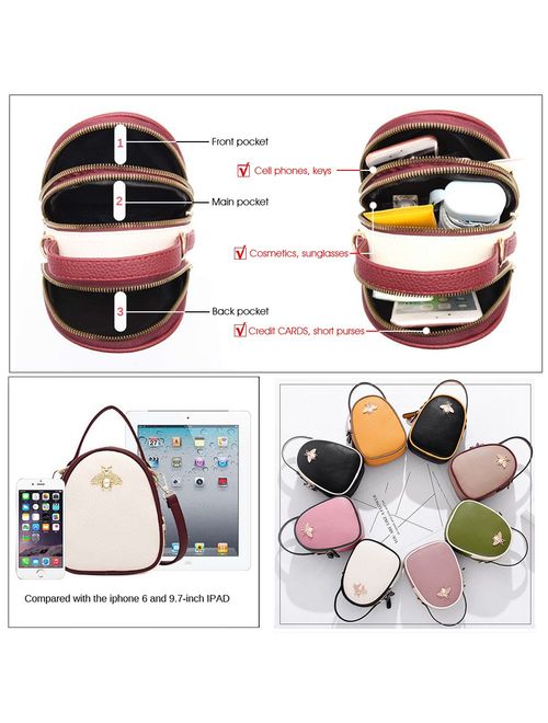 SiMYEER Small Crossbody Bags Shoulder Bag Messenger Bags Purse and Handbags