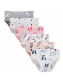 3/4t variety, Pack of 6 Breathable Comfort Experience Panty Sladatona Little Girls Soft Cotton Underwear Bring Cool