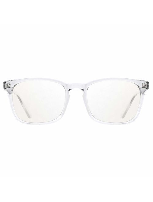 TIJN Unisex Stylish Square Non-Prescription Eyeglasses Glasses Clear Lens Eyewear