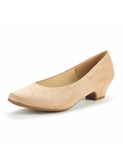 Women's Mila Low Chunky Heel Pump Shoes
