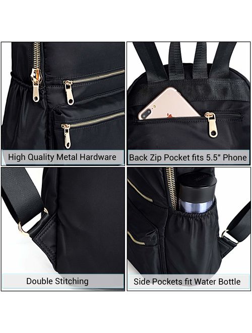 UTO Fashion Backpack Oxford Waterproof Cloth Nylon Rucksack School College Bookbag Shoulder Purse