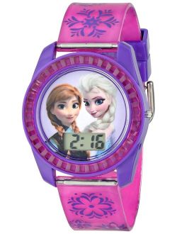 Disney's Frozen Kids' Digital Watch with Elsa and Anna on the Dial