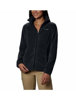 Women's Benton Springs Full Zip Jacket, Soft Fleece with Classic Fit, Black, LG