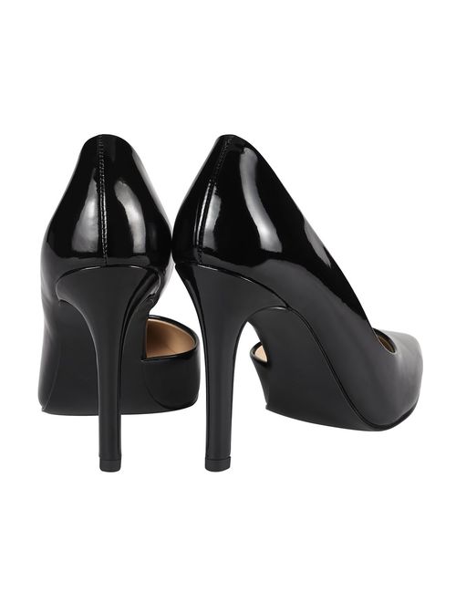 JENN ARDOR Pointed, Closed Toe Classic Slip On Stiletto High Heel Dress Pumps