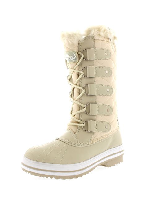 Polar Women's Nylon Tall Winter Snow Boot