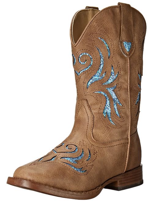 ROPER Kids' Glitter Breeze Western Boot