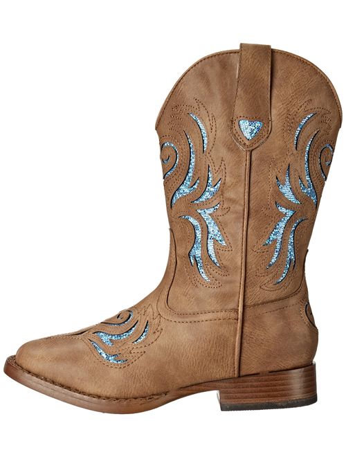ROPER Kids' Glitter Breeze Western Boot