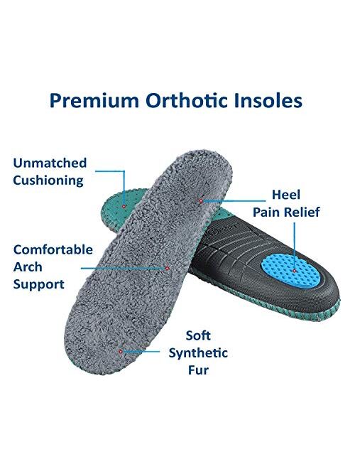 Orthofeet Proven Heel and Foot Pain Relief. Plantar Fasciitis Diabetic Orthopedic Leather Women's Slippers Charlotte