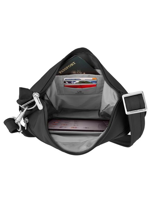 Travelon Anti-theft Classic Crossbody Bucket Bag