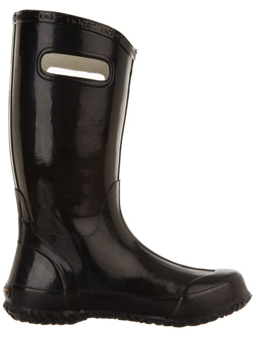 Bogs Kids Rubber Waterproof Rain Boot Boys Girls, Kaleidoscope Print/Black/Multi, 10 M US Toddler