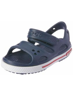 Kids' Crocband II Toddler Sandal | Water Shoe for Boys and Girls | Slip On Sandal, Navy/White, 6 M US Toddler