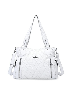 Wonmen Shoulder Handbag Purse Top-Handle Hobo Roomy Casua Ladies' Shoulder Bag Fashion PU Tote Satchel Bag for Women