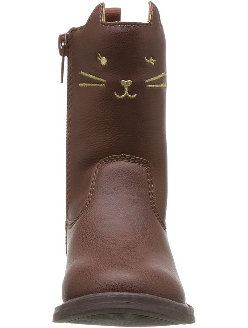 Carter's Kids Girl's Pity3 Brown Novelty Riding Boot Fashion