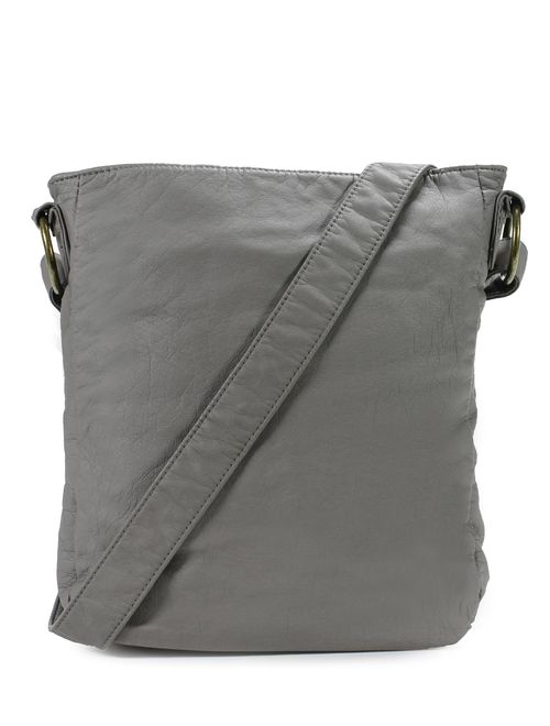 Scarleton Small Crossbody Shoulder Bag for Women, Ultra Soft Washed Vegan Leather, H1693