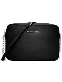 Jet Set East West Crossgrain Leather Crossbody