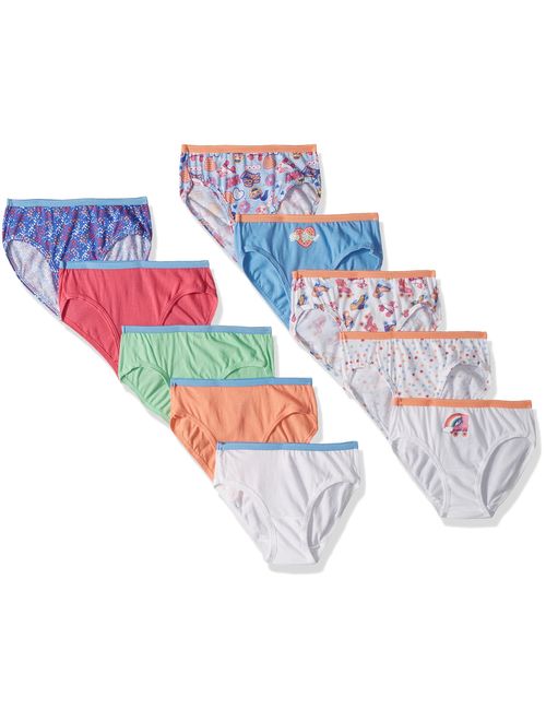 Hanes Girls' Low Rise Brief Multipack