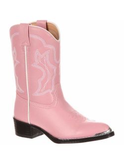 Lil' Dusty Pink N Chrome Western Boot (Toddler/Little Kid)