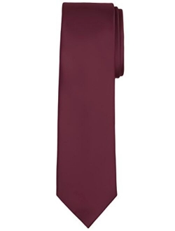 Men's Extra Long Solid Color Tie