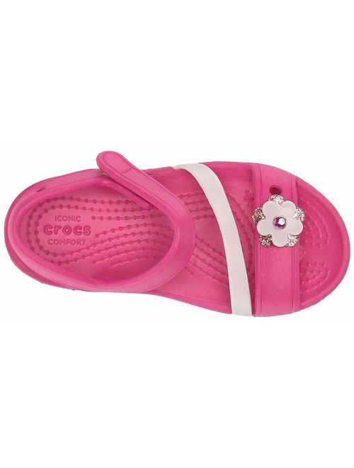 Crocs Kids' Girls Lina Charm Flat Sandal
