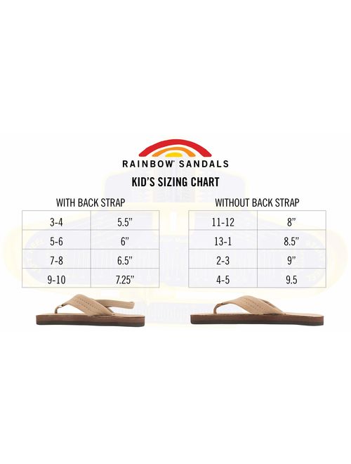 Rainbow Sandals Kid's Single Layer Premier Leather Sandals