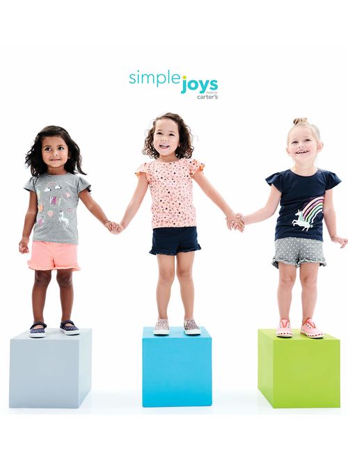 Simple Joys by Carter's Toddler Girls Short-Sleeve Graphic Tees