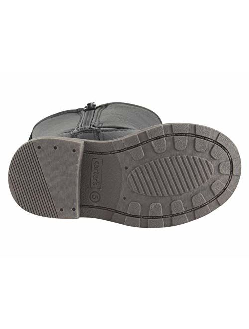 Carter's Kids Girl's Cicily Black Riding Boot Fashion