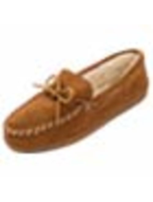 Minnetonka Women's Hardsole Pile-Lined Slipper