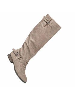 Breckelles Women's Outlaw-81 Knee High Boot