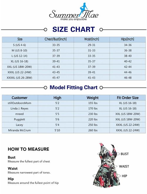 MiYang Women's Plus-Size Flower Printing Shaping Body One Piece Swim Dresses Swimsuit