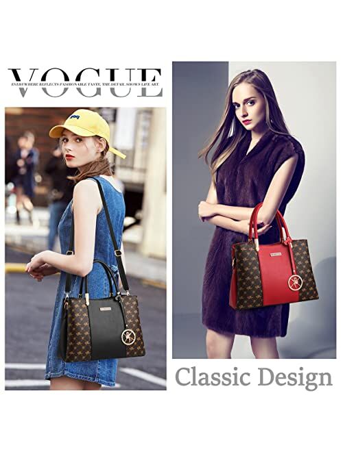 Women Purses and Handbags Top Handle Satchel Shoulder Bags Messenger Tote Bag for Ladies