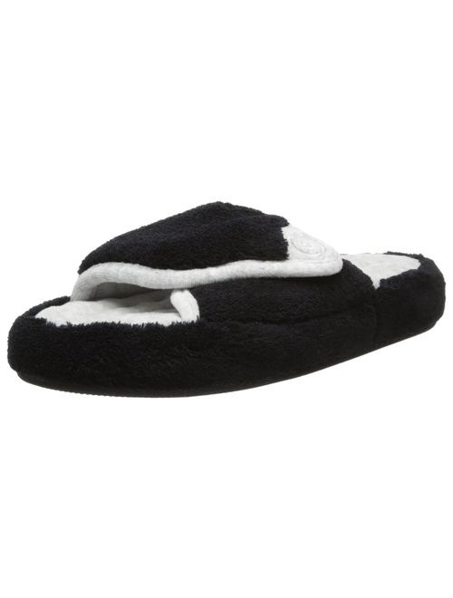 Isotoner Women's Microterry Pillowstep Spa Slide