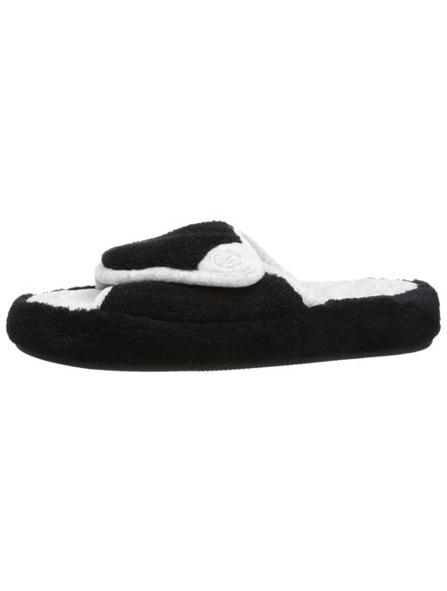 Isotoner Women's Microterry Pillowstep Spa Slide