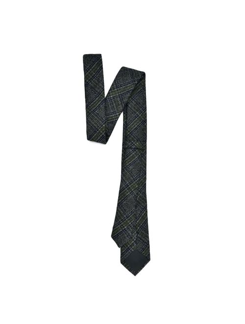 VOBOOM Mens Necktie Skinny Tie Tweed Pattern Woolen Neck Tie-many colors