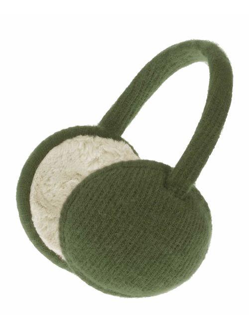 Knolee Unisex Classic Knit Earmuffs Foldable Ear Muffs Winter Accessory Outdoor EarMuffs