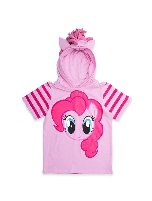 My Little Pony Hooded Shirt - Rainbow Dash, Twilight Sparkle, Pinky Pie - Girls