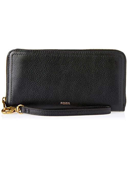 Fossil Logan RFID Zip Around Clutch Wallet