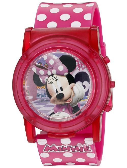 Accutime Disney Minnie Mouse Boutique LCD Pop Musical Watch