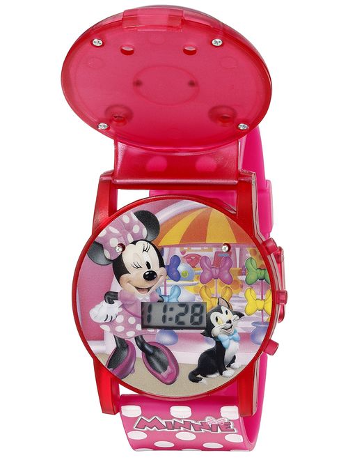 Accutime Disney Minnie Mouse Boutique LCD Pop Musical Watch