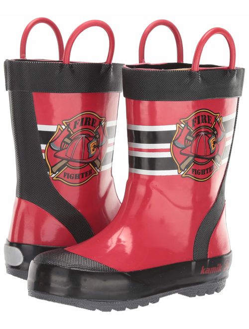 Kamik Kids' Fireman Rain Boot