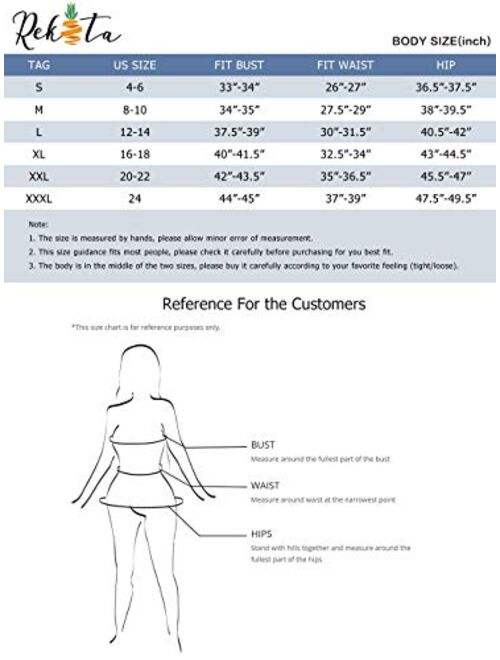 REKITA Womens Swimsuit Halter Tankini Top and Skort Bottom Set Bathing Suits